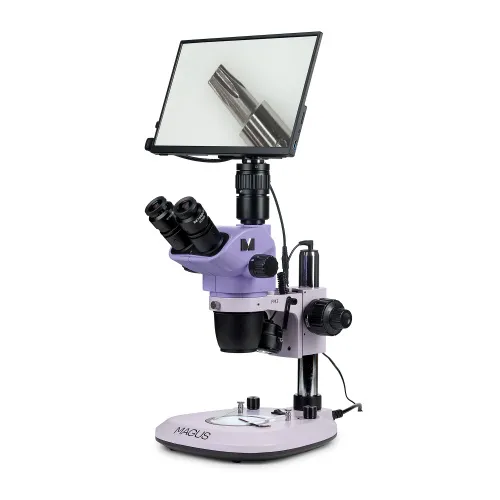 photograph MAGUS Stereo D8T LCD PLUS Digital Stereomicroscope,  2
