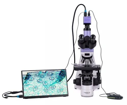 photograph MAGUS Bio D230TL LCD Biological Digital Microscope,  6