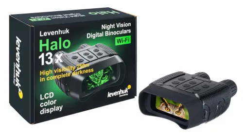 image Levenhuk Halo 13X Wi-Fi Digital Night Vision Binoculars - Exhibition Item,  3