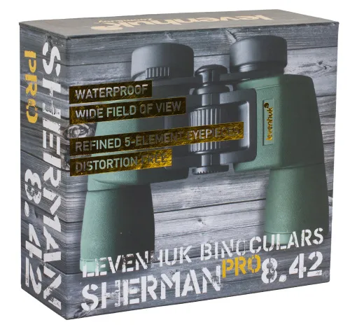 photo Levenhuk Sherman PRO 8x42 Binoculars - Exhibition Item,  8