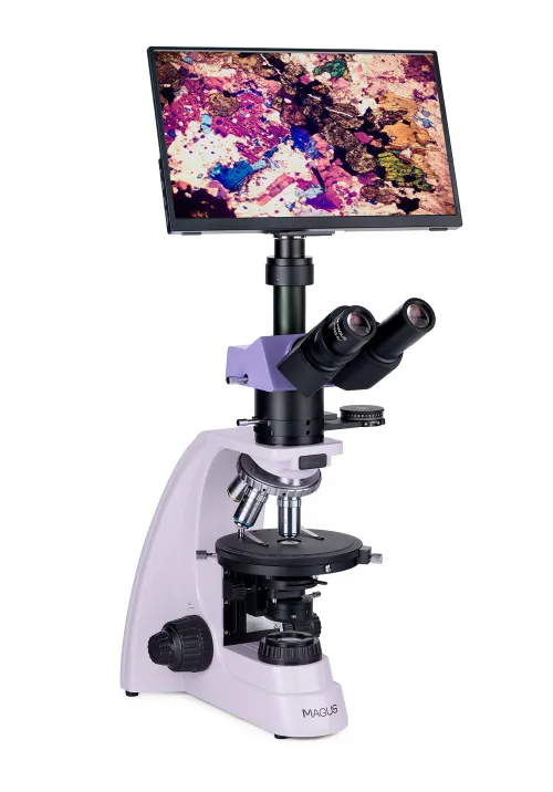 picture MAGUS Pol D800 LCD Polarizing Digital Microscope,  4