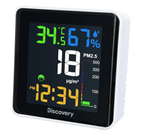 picture Levenhuk Discovery Report WA30 Weather Station with Air Particulate Monitor,  3
