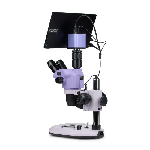photograph MAGUS Stereo D8T LCD PLUS Digital Stereomicroscope,  6