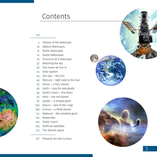 picture Levenhuk Discovery Sky Trip ST50 Telescope with book,  6