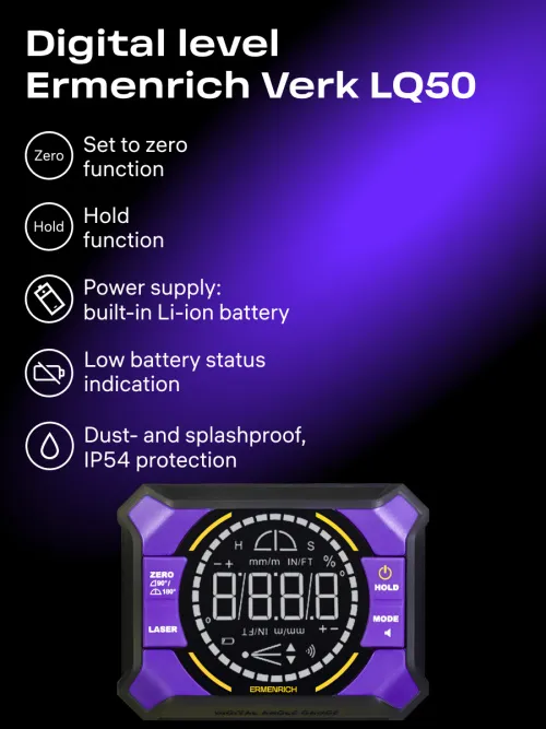 image Ermenrich Verk LQ50 Digital Level, with laser,  9