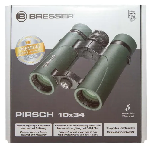 photograph Bresser Pirsch 10x34 Binoculars,  12
