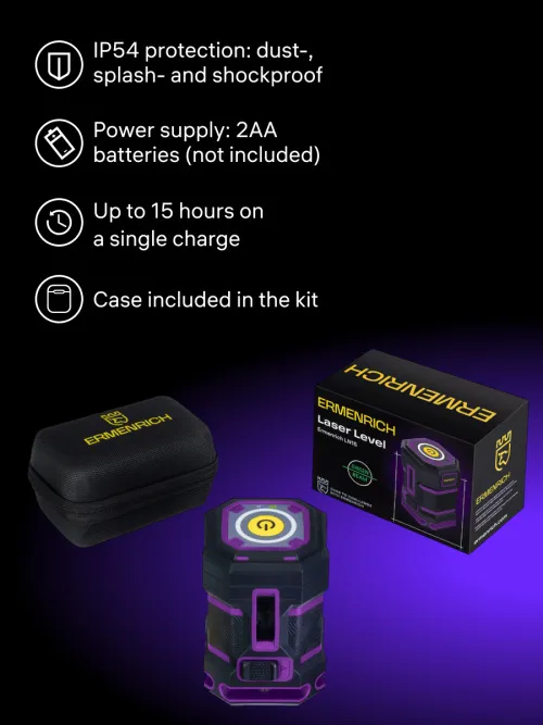 image Ermenrich PLUS LN15 Laser Level,  13