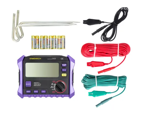 photo Ermenrich Ping ET60 Earth Resistance Tester,  7