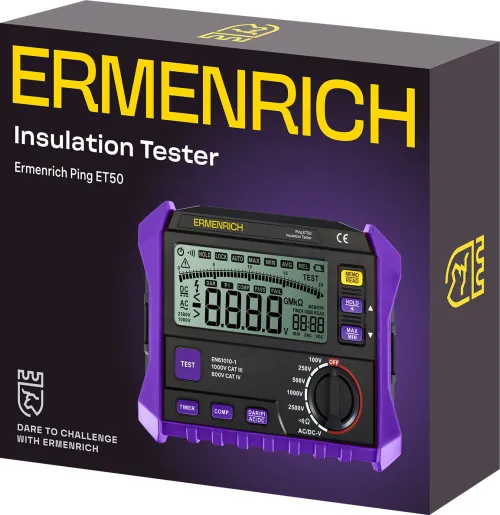 photo Ermenrich Ping ET50 Insulation Tester,  2