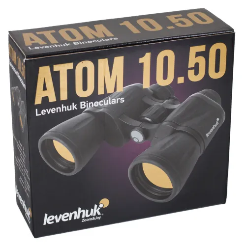 photo Levenhuk Atom 10x50 Binoculars,  8