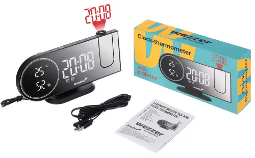 image Levenhuk Wezzer Tick H50 Clock-thermometer,  2