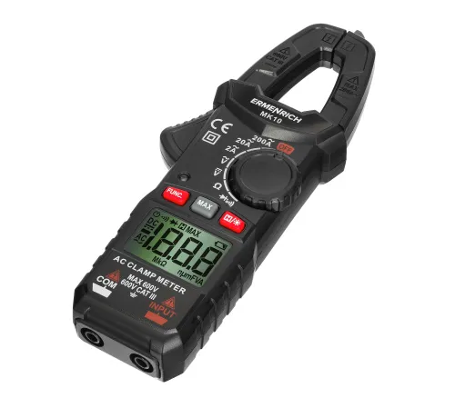 photograph Ermenrich Ping MK10 Digital Clamp Meter,  3