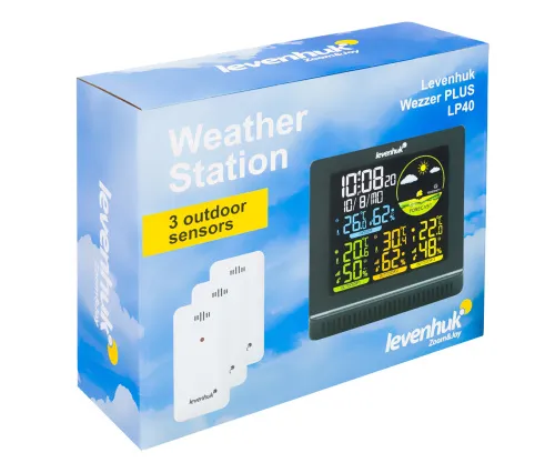 photograph Levenhuk Wezzer PLUS LP40 Weather Station,  12