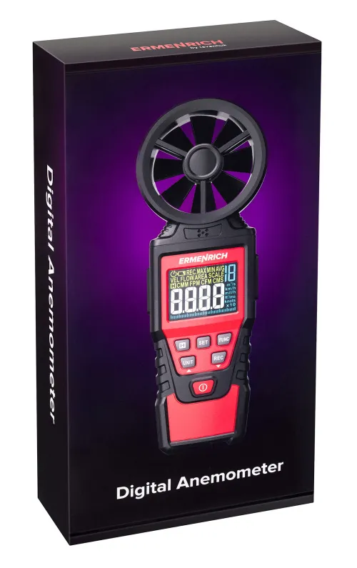 photo Ermenrich Seek DN20 Digital Anemometer,  7
