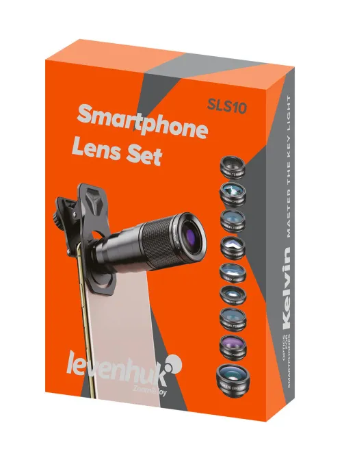 image Levenhuk Kelvin SLS10 Smartphone Lens Set,  8
