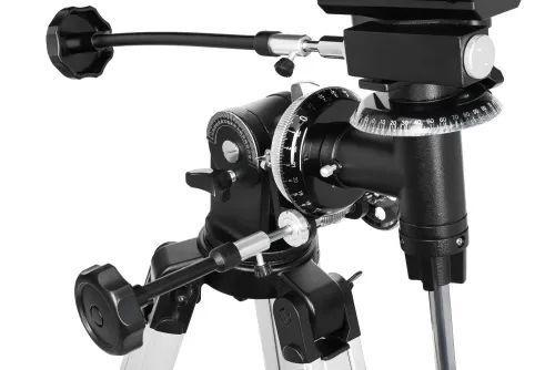 photograph Levenhuk Discovery Spark 769 EQ Telescope with book,  12