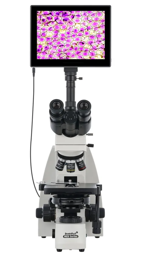 photograph Levenhuk MED D45T LCD Digital Trinocular Microscope,  4
