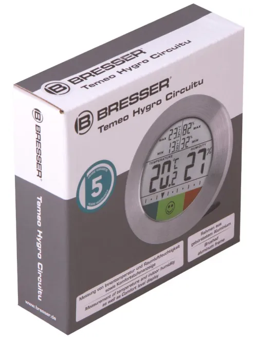 photo Bresser Temeo Hygro Circuitu Weather Station, silver,  8