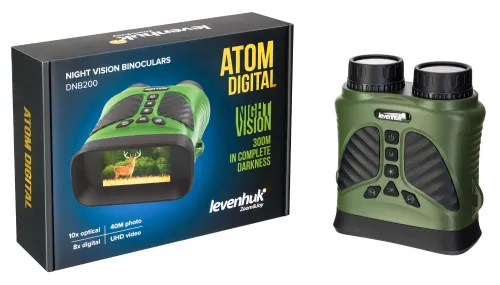 photograph Levenhuk Atom Digital DNB200 Night Vision Binoculars,  3