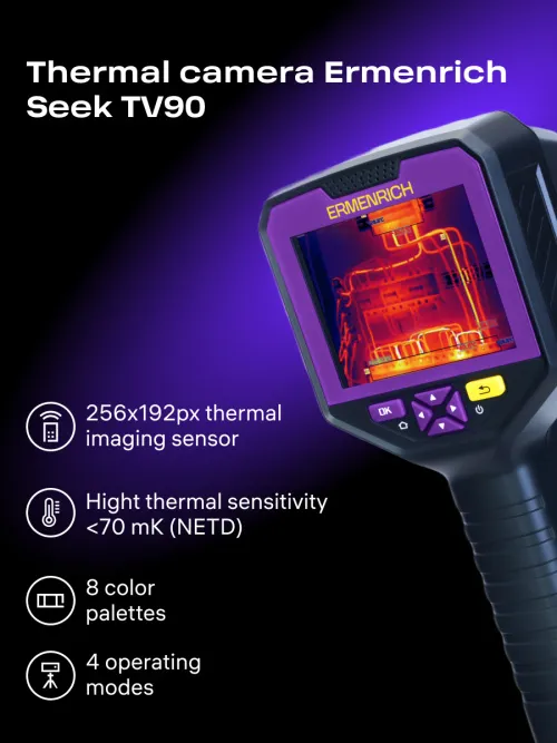 photo Ermenrich Seek TV90 Thermal Camera,  10