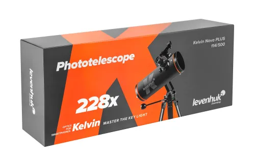 photo Levenhuk Kelvin Nova PLUS 114/500 Phototelescope,  18