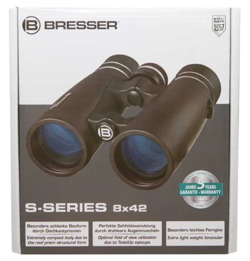 image Bresser S-Series 8x42 Binoculars,  12