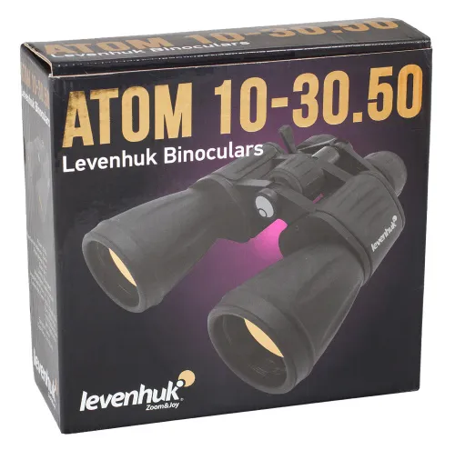 image Levenhuk Atom 10–30x50 Binoculars,  10