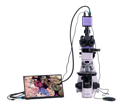 photo MAGUS Pol D850 LCD Polarizing Digital Microscope,  7