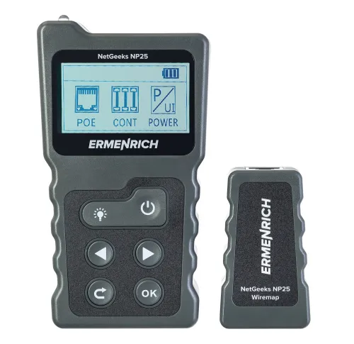 picture Ermenrich NetGeeks NP25 PoE Tester,  3