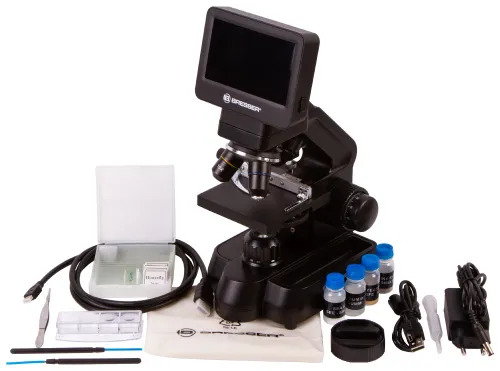photo Bresser Biolux Touch 5MP HDMI Microscope,  10