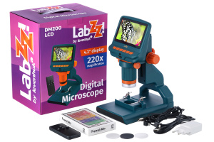 фотография Цифров микроскоп Levenhuk LabZZ DM200 LCD