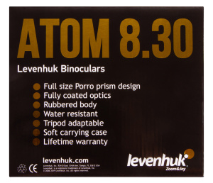 картинка Бинокъл Levenhuk Atom 8x30