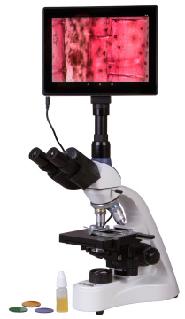 Bild Levenhuk-Digital-Trinokularmikroskop MED D10T LCD