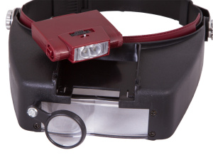 Levenhuk Magnifying glass Zeno Vizor H2 headband magnifier