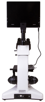 resim Levenhuk MED D20T LCD Dijital Trinoküler Mikroskop
