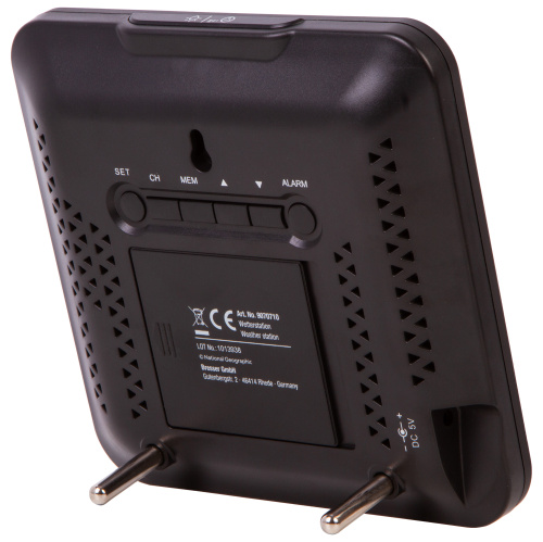 Bresser National Geographic VA Weather Station with Color Display and 3 ...