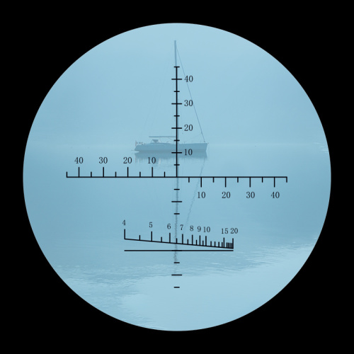 Monocular hotsell with reticle