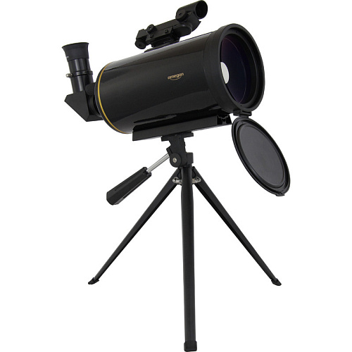 photograph Omegon MightyMak 90 Maksutov Telescope with LED finder