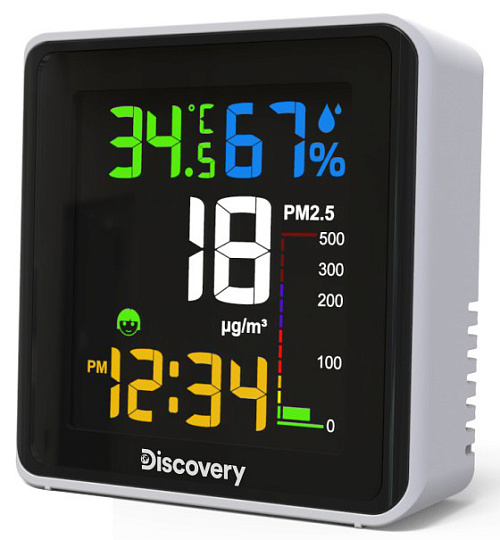 picture Levenhuk Discovery Report WA30 Weather Station with Air Particulate Monitor