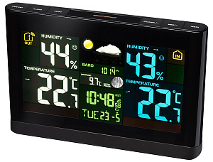 Station météo Meteo Temp W avec signal horaire DCF BRESSER