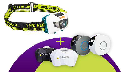 A headlamp comes free with the new LabZZ astroplanetariums