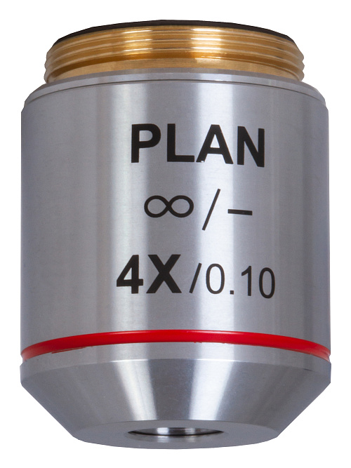 picture Levenhuk MED 4x Infinity Plan Achromatic Objective
